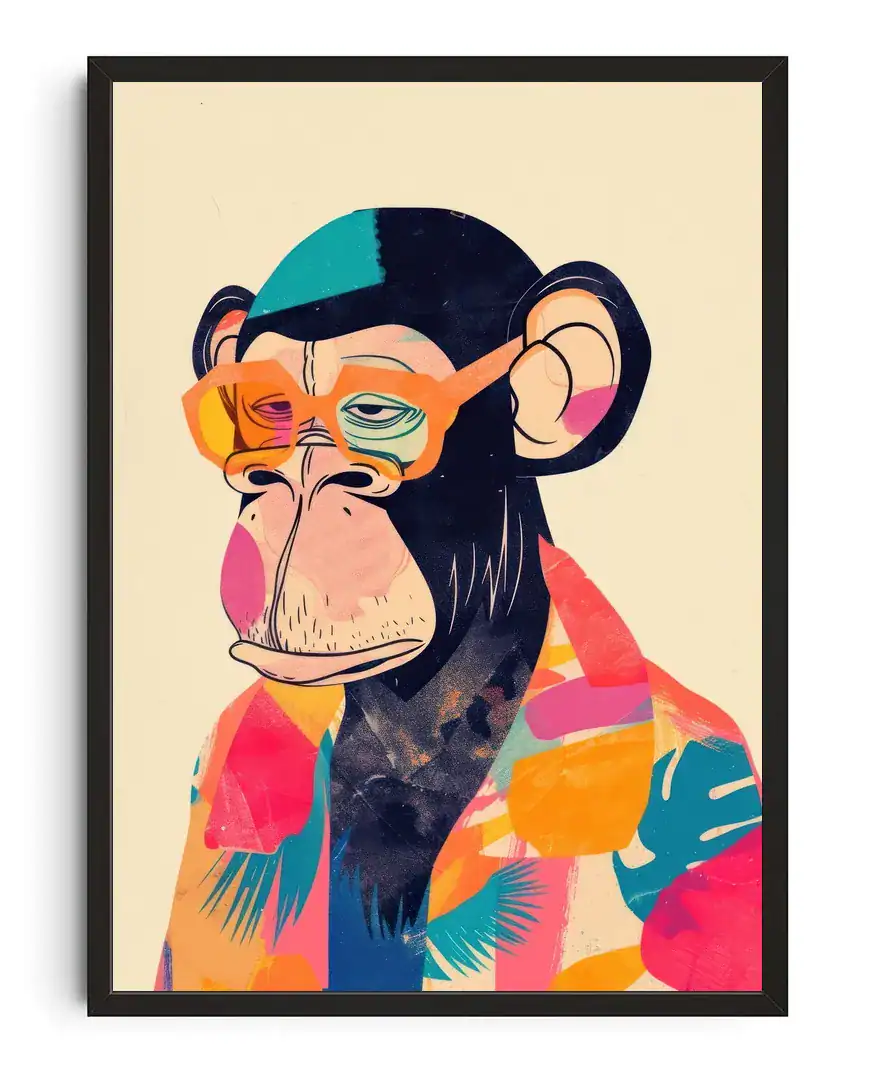 Playful Monkey Vibrance