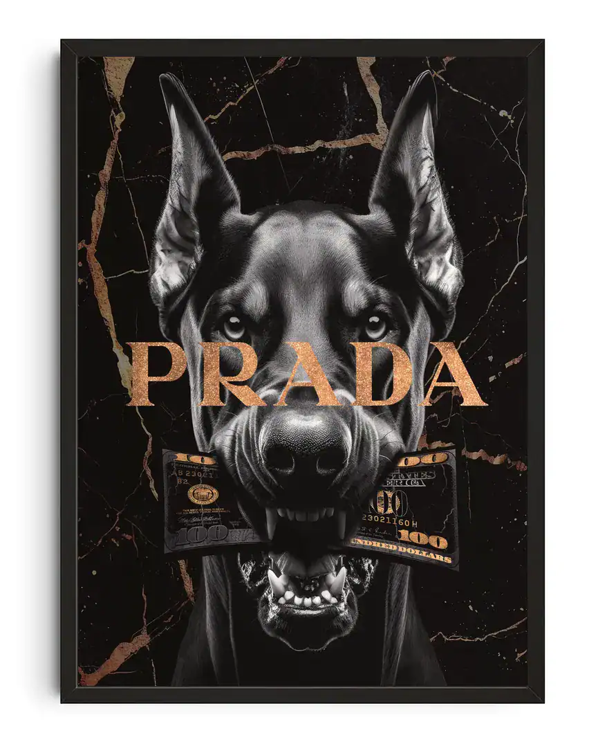 Prada Doberman Glamour