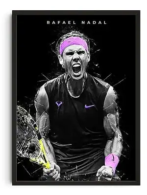Rafael Nadal Aesthetic Poster