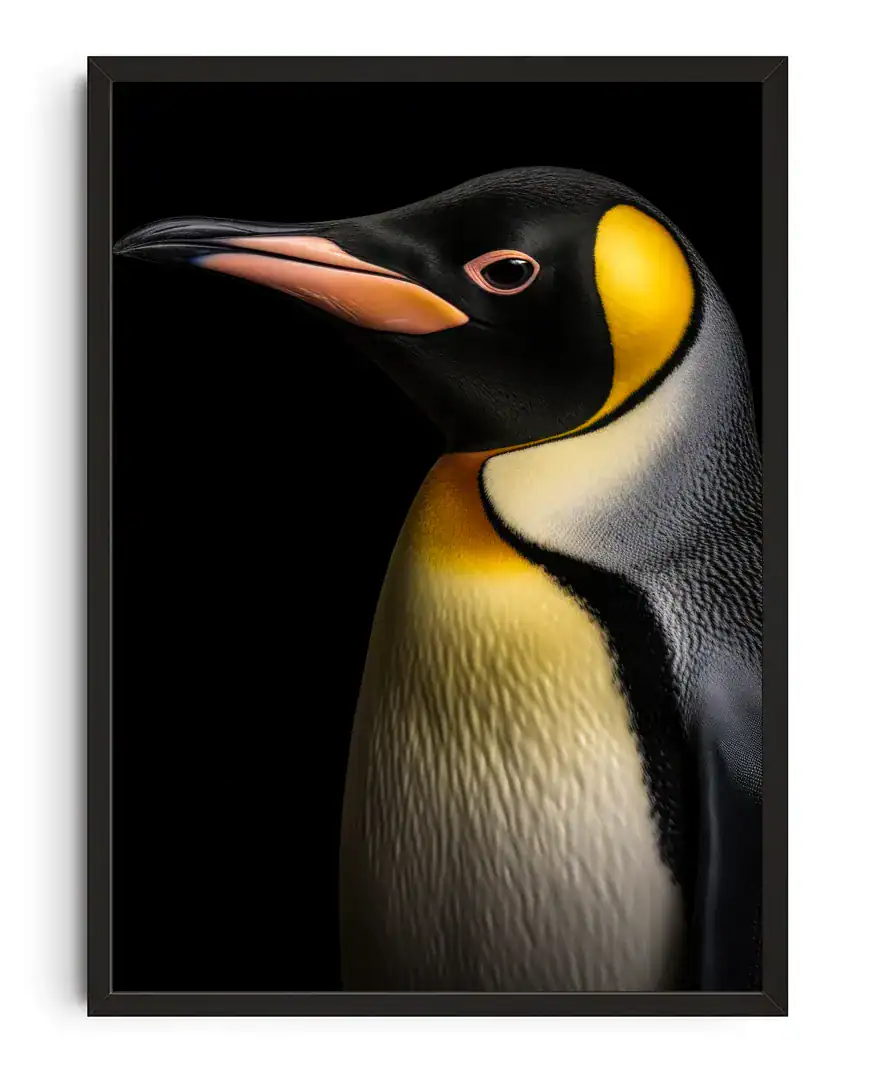 Regal Penguin Portrait