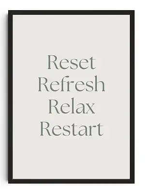 Reset Refresh Relax