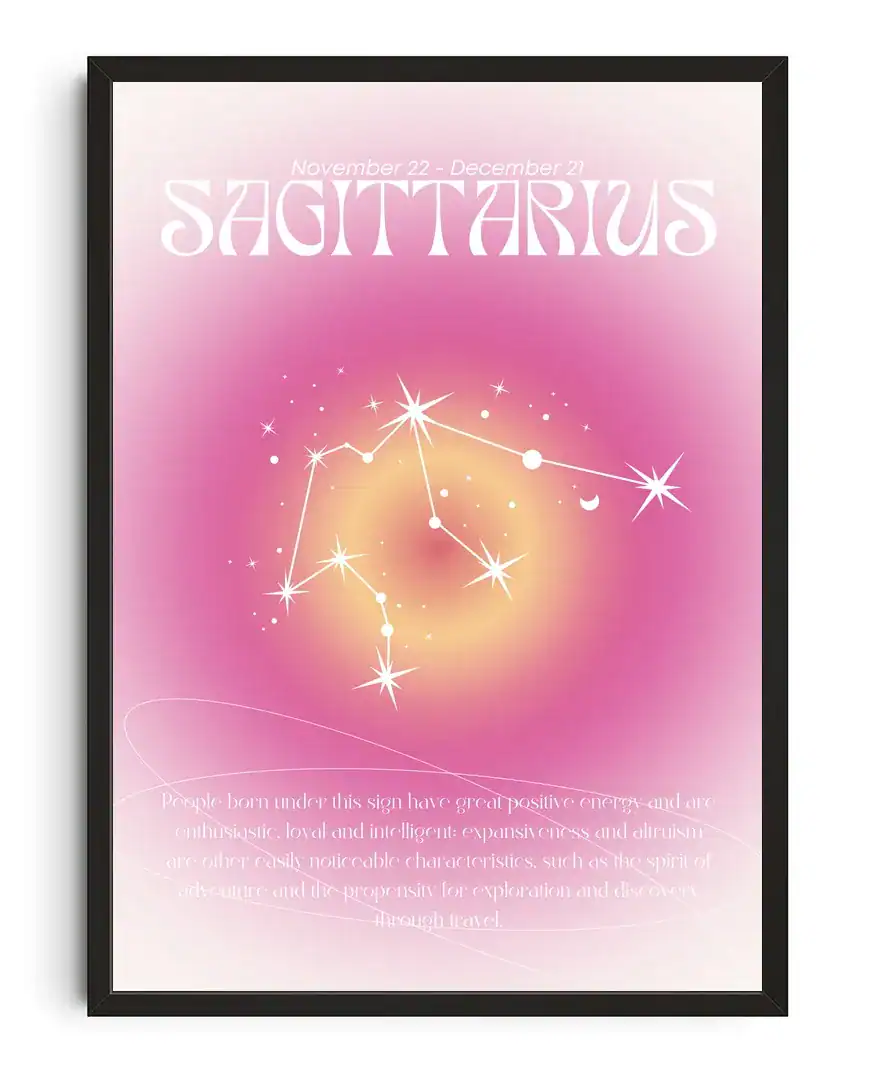 Sagittarius Cosmic Print 1