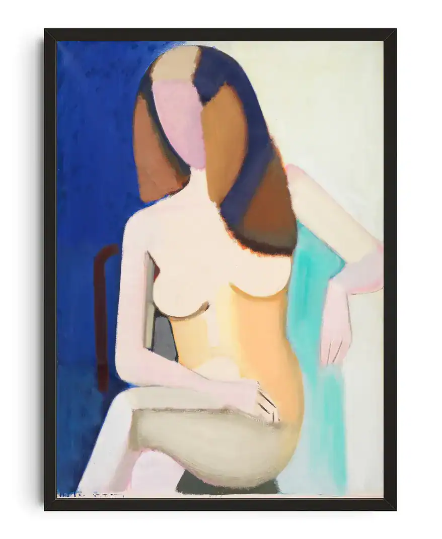 Seated Female Model Vilhelm Lundstrum