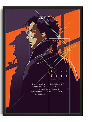 Sherlock Mystery Poster