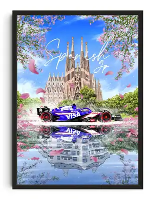 Spanish Gp Poster
