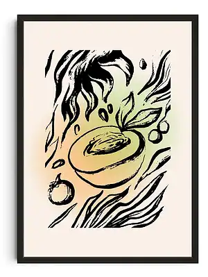 Steamy Soup In A Bowl Print