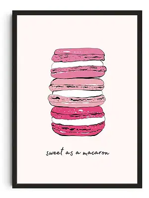 Sweet As A Macaron Print