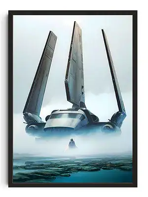Vader Modern Poster