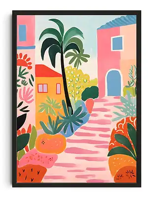 Vibrant Garden Print