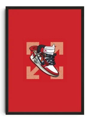 Vibrant Red Air Jordans