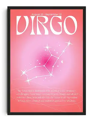 Virgo Cosmic Print 1