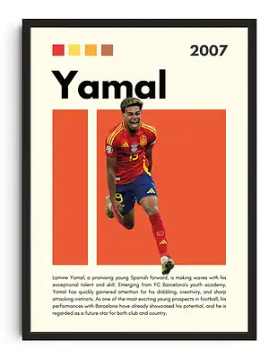 Yamal Infographic Poster